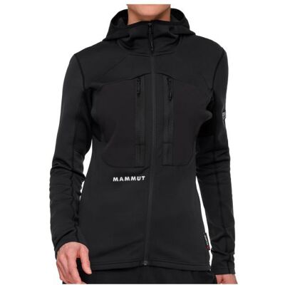 Mammut - Women's Eiger Nordwand Advanced ML Hooded Jacket - Fleecejacke Gr XS schwarz Mammut - Women's Eiger Nordwand Advanced ML Hooded Jacket - Fleecejacke Gr XS schwarz