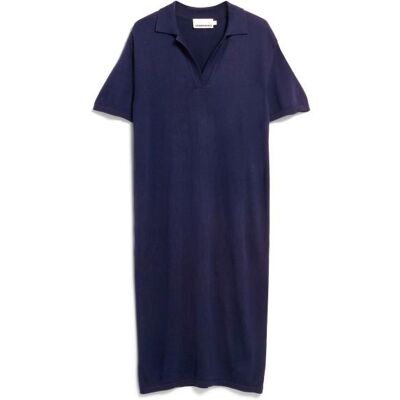 ARMEDANGELS - Women's Fine Polo Knit Dress - Kleid Gr M blau ARMEDANGELS - Women's Fine Polo Knit Dress - Kleid Gr M blau