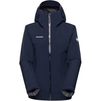 Mammut - Women's Crag Hardshell Hooded Jacket - Regenjacke Gr L blau Mammut - Women's Crag Hardshell Hooded Jacket - Regenjacke Gr L blau