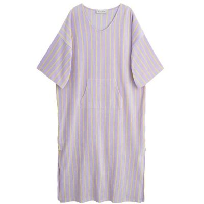 Bongusta - Women's Naram Kaftan Dress - Poncho Gr S/M lila Bongusta - Women's Naram Kaftan Dress - Poncho Gr S/M lila