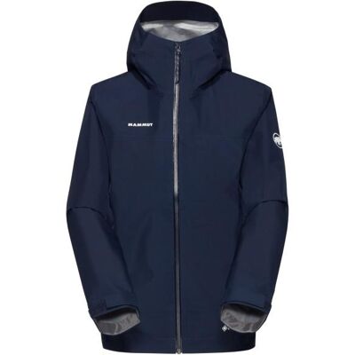 MAMMUT Damen Wanderjacke Crater Light GTX 3L Hoodie dunkelblau - Wanderjacke MAMMUT Damen Wanderjacke Crater Light GTX 3L Hoodie dunkelblau - Wanderjacke