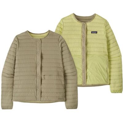 Patagonia - Women's LW Reversible Down Sweater Cardigan - Daunenjacke Gr XS beige Patagonia - Women's LW Reversible Down Sweater Cardigan - Daunenjacke Gr XS beige