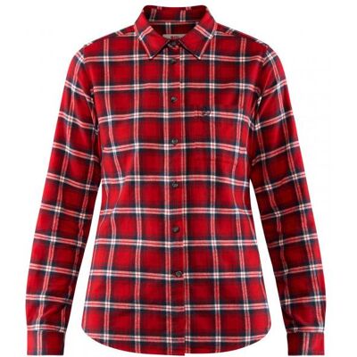 Fjällräven - Women's Övik Flannel Shirt - Hemd Gr XXS rot Fjällräven - Women's Övik Flannel Shirt - Hemd Gr XXS rot
