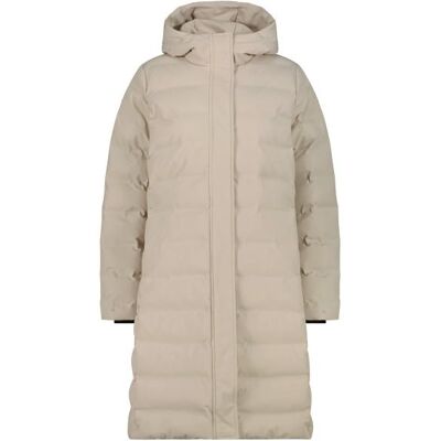 CMP - Women's Down Coat Fix Hood - Mantel Gr 36 beige CMP - Women's Down Coat Fix Hood - Mantel Gr 36 beige