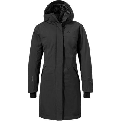 Schöffel - Women's Insulated Coat Gregale - Mantel Gr 46 schwarz Schöffel - Women's Insulated Coat Gregale - Mantel Gr 46 schwarz