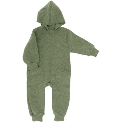 Engel - Baby-Overall mit Kapuze und Reissverschluss - Overall Gr 98/104 oliv Engel - Baby-Overall mit Kapuze und Reissverschluss - Overall Gr 98/104 oliv