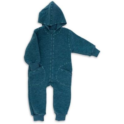 Engel - Baby-Overall mit Kapuze und Reissverschluss - Overall Gr 110/116 blau Engel - Baby-Overall mit Kapuze und Reissverschluss - Overall Gr 110/116 blau