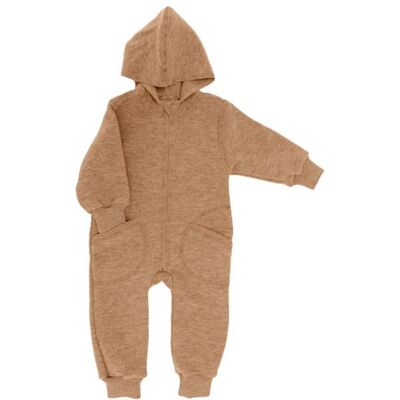 Engel - Baby-Overall mit Kapuze und Reissverschluss - Overall Gr 98/104 beige Engel - Baby-Overall mit Kapuze und Reissverschluss - Overall Gr 98/104 beige
