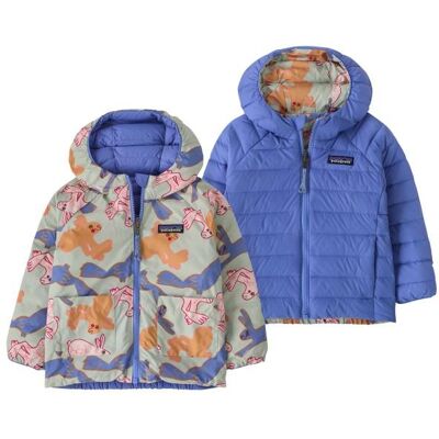 Patagonia - Baby Reversible Down Sweater Hoody - Daunenjacke Gr 3 Years blau Patagonia - Baby Reversible Down Sweater Hoody - Daunenjacke Gr 3 Years blau