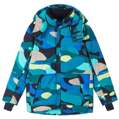 Reima - Kid's Down Jacket Ranua Print - Daunenjacke Gr 134 blau Reima - Kid's Down Jacket Ranua Print - Daunenjacke Gr 134 blau