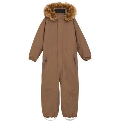 Color Kids - Kid's Coverall with Fake Fur 742845 - Overall Gr 98 braun Color Kids - Kid's Coverall with Fake Fur 742845 - Overall Gr 98 braun