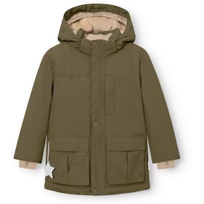 Mini A Ture - Kid's Matkastorio - Winterjacke Gr 122 oliv Mini A Ture - Kid's Matkastorio - Winterjacke Gr 122 oliv