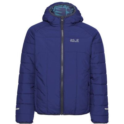 Jack Wolfskin - Kid's Zenon Twist Hooded - Kunstfaserjacke Gr 140 blau Jack Wolfskin - Kid's Zenon Twist Hooded - Kunstfaserjacke Gr 140 blau