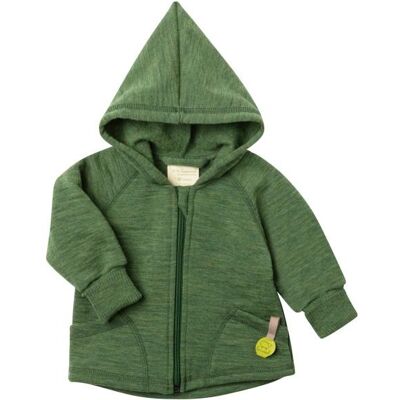 Engel - Baby Kapuzenjacke - Wolljacke Gr 74/80 oliv Engel - Baby Kapuzenjacke - Wolljacke Gr 74/80 oliv