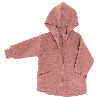 Engel - Baby-Jacke mit Kapuze und Reissverschluss - Wolljacke Gr 86/92 rosa Engel - Baby-Jacke mit Kapuze und Reissverschluss - Wolljacke Gr 86/92 rosa