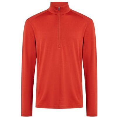 Icebreaker - 260 Tech L/S Half Zip - Merinounterwäsche Gr XXL rot Icebreaker - 260 Tech L/S Half Zip - Merinounterwäsche Gr XXL rot