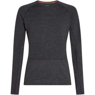 Icebreaker - Merino 260 Zoneknit L/S Crewe - Merinounterwäsche Gr XXL grau Icebreaker - Merino 260 Zoneknit L/S Crewe - Merinounterwäsche Gr XXL grau