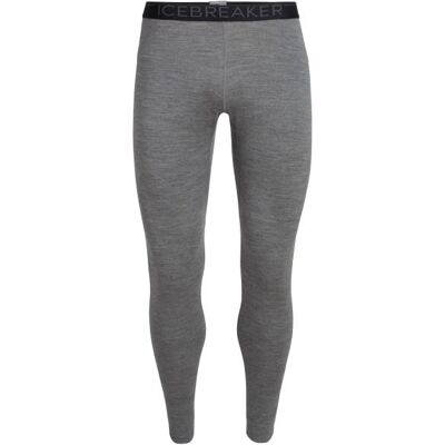 Icebreaker - 260 Tech Leggings - Lange Unterhose Gr S grau Icebreaker - 260 Tech Leggings - Lange Unterhose Gr S grau