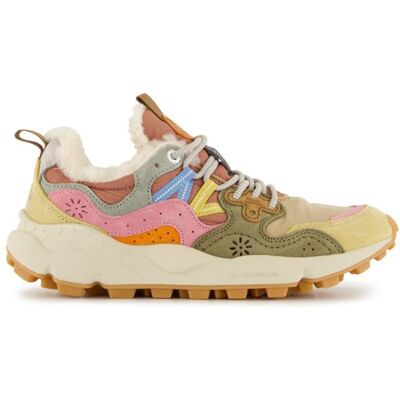 Flower Mountain - Yamano 3 - Beige - Velours - Sneakers Flower Mountain - Yamano 3 - Beige - Velours - Sneakers