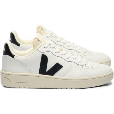 Veja - Women's V-10 Prime - Sneaker EU 37,5 beige/weiß Veja - Women's V-10 Prime - Sneaker EU 37,5 beige/weiß