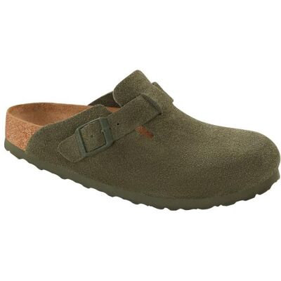 Birkenstock - Boston SFB VL - Hüttenschuhe 41 - Regular EU 41 oliv Birkenstock - Boston SFB VL - Hüttenschuhe 41 - Regular EU 41 oliv
