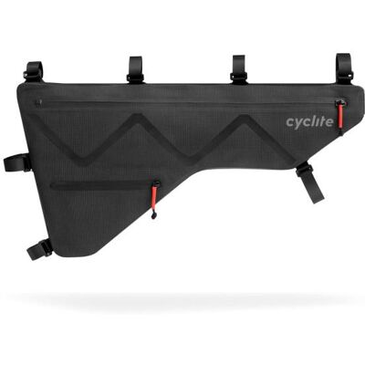 Cyclite - Frame Bag Large / 02 - Velotasche Gr 3,6 l schwarz Cyclite - Frame Bag Large / 02 - Velotasche Gr 3,6 l schwarz
