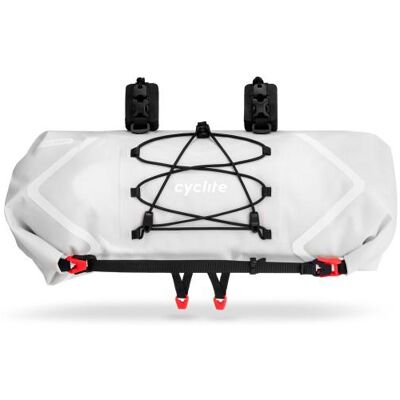 Cyclite - Handle Bar Roll Bag / 02 - Lenkertasche Gr 12,6 l weiß Cyclite - Handle Bar Roll Bag / 02 - Lenkertasche Gr 12,6 l weiß