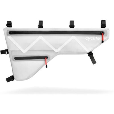 Cyclite - Frame Bag Large / 02 - Velotasche Gr 3,6 l weiß Cyclite - Frame Bag Large / 02 - Velotasche Gr 3,6 l weiß