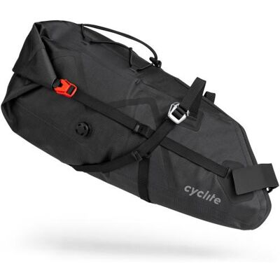 Cyclite - Saddle Bag / 02 - Velotasche Gr 12,9 l schwarz Cyclite - Saddle Bag / 02 - Velotasche Gr 12,9 l schwarz