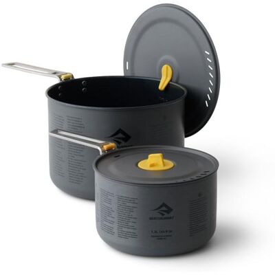 Sea to Summit - Frontier Ultralight Two Pot Set - Topf Gr 1,3 + 3 l Sea to Summit - Frontier Ultralight Two Pot Set - Topf Gr 1,3 + 3 l