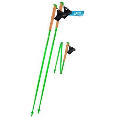Komperdell - Carbon FXP Team Green Foldable - Trailrunning Stöcke Gr 135 cm grün Komperdell - Carbon FXP Team Green Foldable - Trailrunning Stöcke Gr 135 cm grün