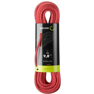 Edelrid - Boa 9,8 mm - Einfachseil Länge 80 m rot Edelrid - Boa 9,8 mm - Einfachseil Länge 80 m rot