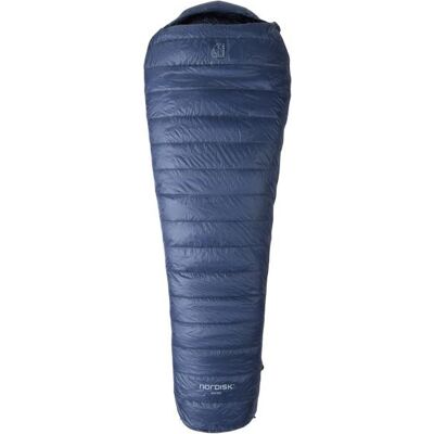 Nordisk - Walløe +10° Mummy Sleeping Bag - Daunenschlafsack Gr M - bis 175 cm Zip: Left Blau Nordisk - Walløe +10° Mummy Sleeping Bag - Daunenschlafsack Gr M - bis 175 cm Zip: Left Blau