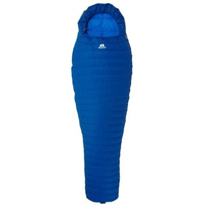 Mountain Equipment - TransAlp Sleeping Bag - Daunenschlafsack Gr Long - Body Size: 200 cm Zip: Left Blau Mountain Equipment - TransAlp Sleeping Bag - Daunenschlafsack Gr Long - Body Size: 200 cm Zip: Left Blau