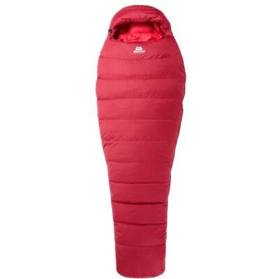 Mountain Equipment - Women's Olympus 650 - Daunenschlafsack Gr Long - Body Size: 185 cm Zip: Left Rhubarb Mountain Equipment - Women's Olympus 650 - Daunenschlafsack Gr Long - Body Size: 185 cm Zip: Left Rhubarb