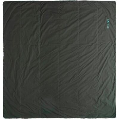 Exped - LuxeWool Blanket - Decke Gr 210 x 200 cm Zip: Centre Grau Exped - LuxeWool Blanket - Decke Gr 210 x 200 cm Zip: Centre Grau