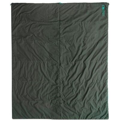 Exped - LuxeWool Sleepingbag Duo - Daunenschlafsack Gr Duo - 210 x 170 cm Zipper: Dual Zip Grau Exped - LuxeWool Sleepingbag Duo - Daunenschlafsack Gr Duo - 210 x 170 cm Zipper: Dual Zip Grau