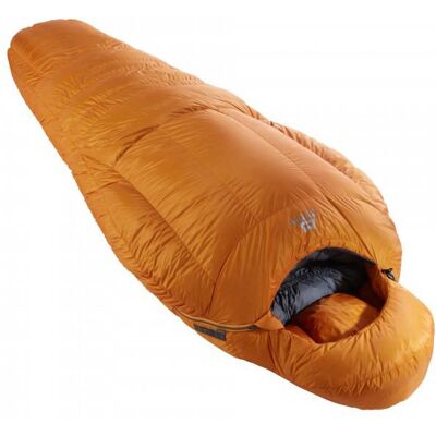 Mountain Equipment - Iceline - Daunenschlafsack Gr Long - Body Size: 200 cm Zip: Left Braun/Orange/Beige Mountain Equipment - Iceline - Daunenschlafsack Gr Long - Body Size: 200 cm Zip: Left Braun/Orange/Beige