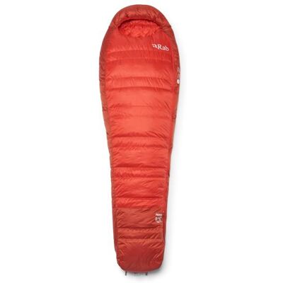 Rab - Alpine 0C / 32F - Daunenschlafsack Gr Regular - Body Size: 185 cm Zip: Left Dark Horizon /Rot Rab - Alpine 0C / 32F - Daunenschlafsack Gr Regular - Body Size: 185 cm Zip: Left Dark Horizon /Rot