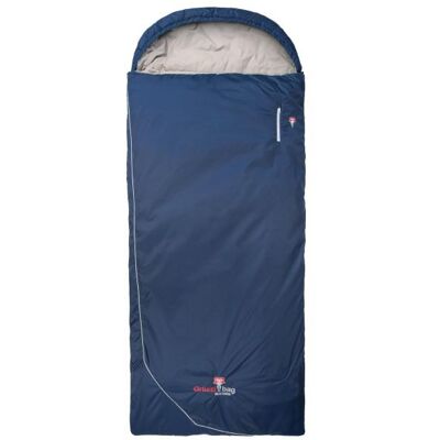 Grüezi Bag - Wolle Camp Comfort XXL - Kunstfaserschlafsack Gr bis 191 cm Körpergröße Zip: Right Blau Grüezi Bag - Wolle Camp Comfort XXL - Kunstfaserschlafsack Gr bis 191 cm Körpergröße Zip: Right Blau