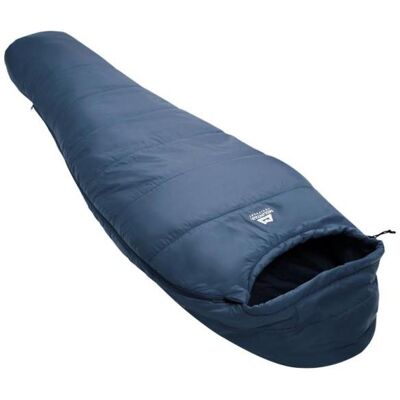 Mountain Equipment - Lunar I - Kunstfaserschlafsack Gr Long - Body Size: 200 cm Zip: Left Blau Mountain Equipment - Lunar I - Kunstfaserschlafsack Gr Long - Body Size: 200 cm Zip: Left Blau