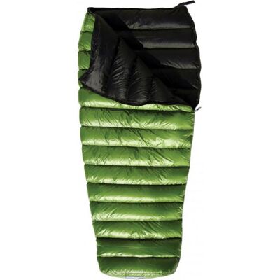 Western Mountaineering - MityLite - Daunenschlafsack Gr 190 cm Zip: Dual Oliv/Schwarz/Grün Western Mountaineering - MityLite - Daunenschlafsack Gr 190 cm Zip: Dual Oliv/Schwarz/Grün
