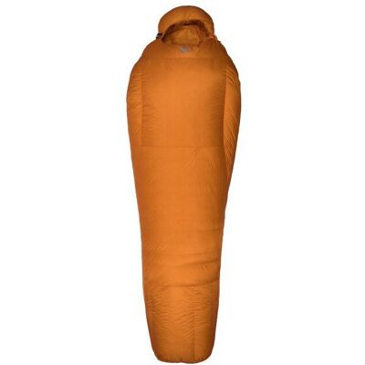 Mountain Equipment - Redline - Daunenschlafsack Gr Regular - Body Size: 185 cm Zip: Left Braun/Orange Mountain Equipment - Redline - Daunenschlafsack Gr Regular - Body Size: 185 cm Zip: Left Braun/Orange