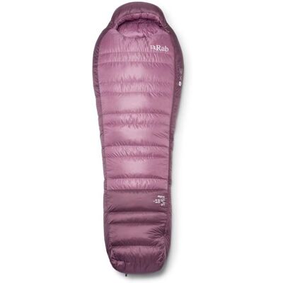 Rab - Women's Alpine -18C / 0F - Daunenschlafsack Gr Long - Body Size: 185 cm Zip: Left Iris / Dark Iris Rab - Women's Alpine -18C / 0F - Daunenschlafsack Gr Long - Body Size: 185 cm Zip: Left Iris / Dark Iris