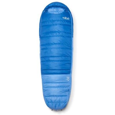 Rab - Women's Ascent -6C/ 20F - Daunenschlafsack Gr Regular - Body Size: 170 cm Zip: Right Blau Rab - Women's Ascent -6C/ 20F - Daunenschlafsack Gr Regular - Body Size: 170 cm Zip: Right Blau