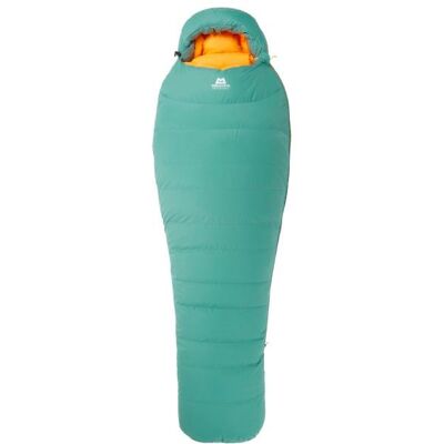 Mountain Equipment - Women's Glacier 1000 - Daunenschlafsack Gr Long - Body Size: 185 cm Zip: Left Sage Mountain Equipment - Women's Glacier 1000 - Daunenschlafsack Gr Long - Body Size: 185 cm Zip: Left Sage