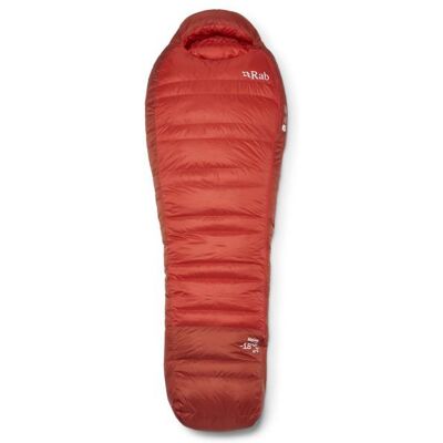 Rab - Alpine -18C / 0F - Daunenschlafsack Gr Long - Body Size: 200 cm Zip: Left Dark Horizon /Rot Rab - Alpine -18C / 0F - Daunenschlafsack Gr Long - Body Size: 200 cm Zip: Left Dark Horizon /Rot
