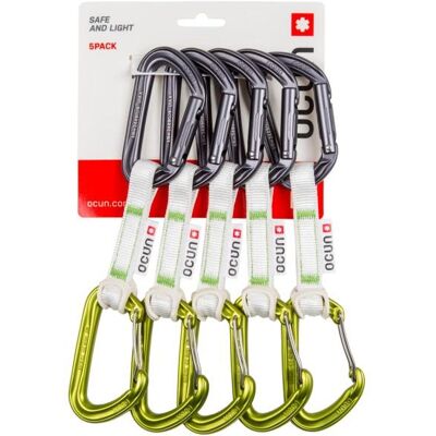 Ocun Grüner Hawk QD Combi Bio-DYN-Ring 15 mm - 10 cm Kletterausrüstung Ocun Grüner Hawk QD Combi Bio-DYN-Ring 15 mm - 10 cm Kletterausrüstung