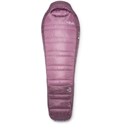 Rab - Women's Alpine -12C / 10F - Daunenschlafsack Gr Regular - Body Size: 170 cm Zip: Left Iris / Dark Iris Rab - Women's Alpine -12C / 10F - Daunenschlafsack Gr Regular - Body Size: 170 cm Zip: Left Iris / Dark Iris