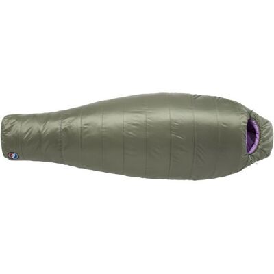 Big Agnes - Women's Anthracite 30 - Kunstfaserschlafsack Gr Regular - Bodysize: 168 cm Zip: Right Grün/Lila Big Agnes - Women's Anthracite 30 - Kunstfaserschlafsack Gr Regular - Bodysize: 168 cm Zip: Right Grün/Lila